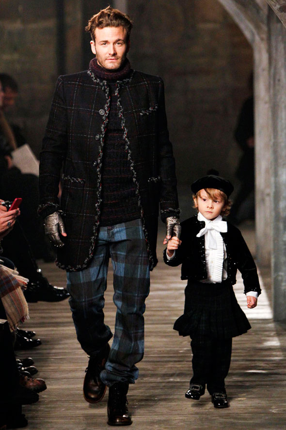 15-Chanel-Metiers-Art-Pre-Fall-Hiver-2013 Chanel Métiers d'Art Pre Fall 2013 : Art et Traditions Ecossaises