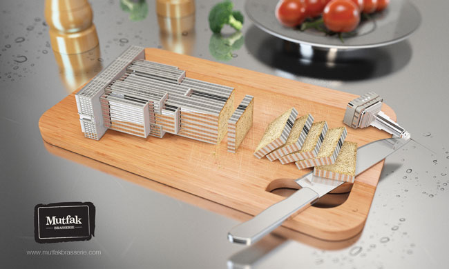 Mutfak Brasserie Istanbul : Campagne signée SVStudio Turquie