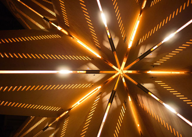 Starlight installation at Burning Man festival 2012
