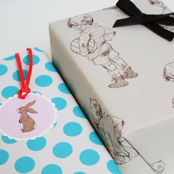 5 Belle Boo Papiers Cadeau Emballage - Belle and Boo : De Beaux Papiers Cadeaux en Fête - Papeterie, Londres, Artisanat