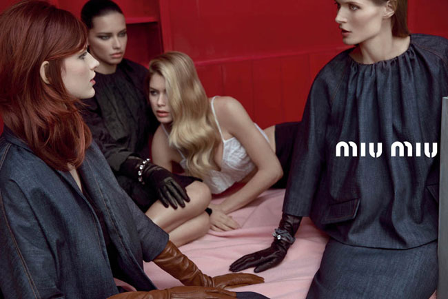 5-Miu-Miu-pub-ad-ss-ete-2013 Miu Miu Printemps ete 2013 : Campagne Chic et Intimiste