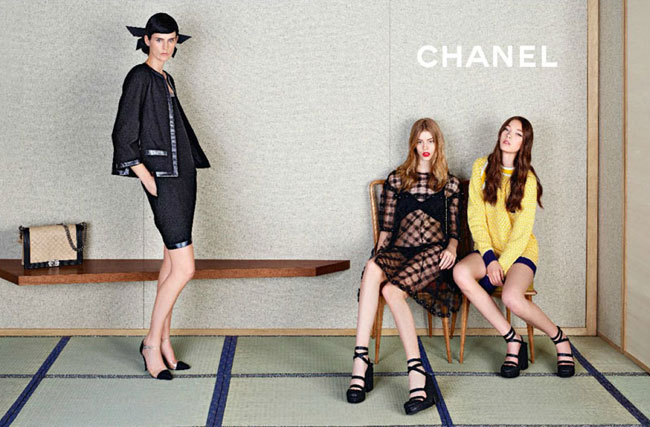 2-chanel-ss-ete-2013-pub-campaign Chanel Printemps Eté 2013 Campagne Inspiration Suedoise