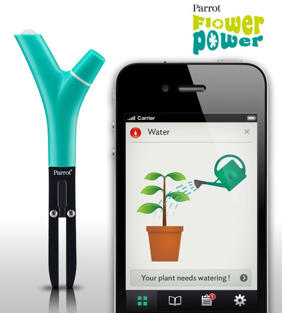 3-Parrot-Flower-Power-iPhone Parrot Flower Power - Surveillez vos Plantes sur votre iPad ou iPhone