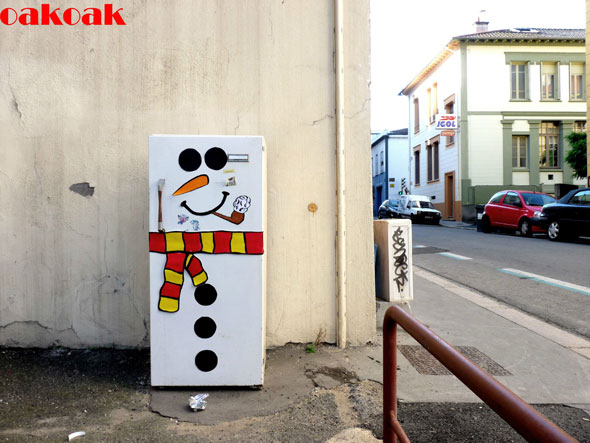 Street Art OakOak : La Ville en Delire... le Retour !