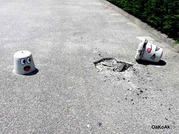 Street Art OakOak : La Ville en Delire... le Retour !