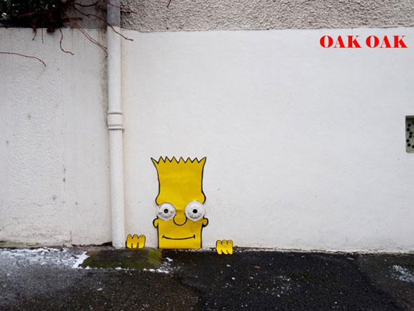 Street Art OakOak : La Ville en Delire... le Retour !