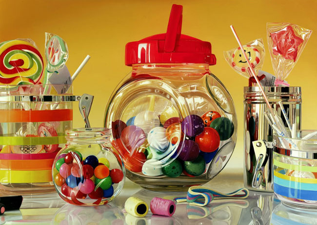 Peintures par Roberto Bernardi - Un Réalisme Photographique
