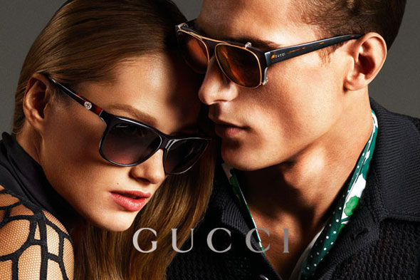 Campagne Lunettes de Soleil Gucci Printemps Ete 2013