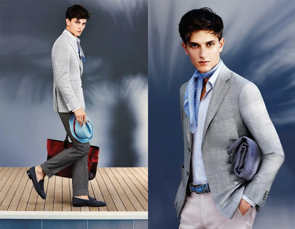 Canali Milano Homme Ete 2013 Lookbook