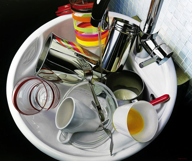 Peintures par Roberto Bernardi - Un Réalisme Photographique