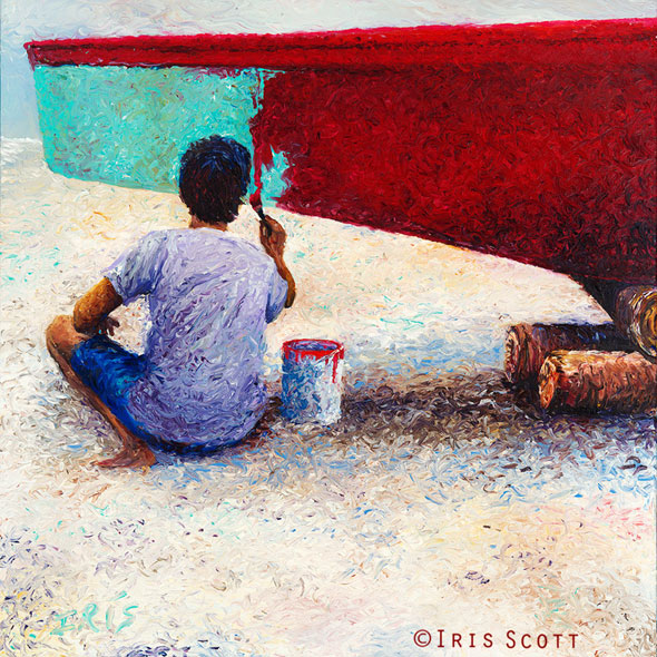 8-Finger-Painting-Iris-Scott-Peintures-Doigts-Main
