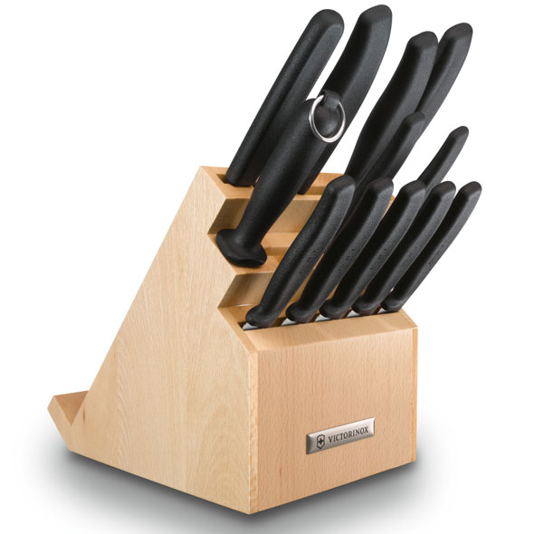 Organiseur De Tiroir Pour Couteaux De Cuisine - 11 Emplacements, ABS Lavable, 29,2 X 18 X 5,3 Cm