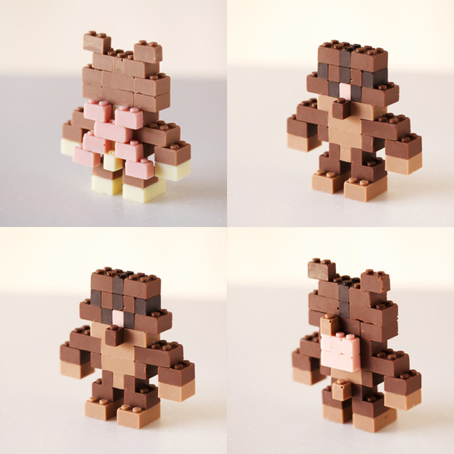 lego chocolat akihiro mizuuchi 3 - Avec les Legos en Chocolat, Jouer devient une Gourmandise - Jouets, Inspiration, Gourmandises, Chocolat
