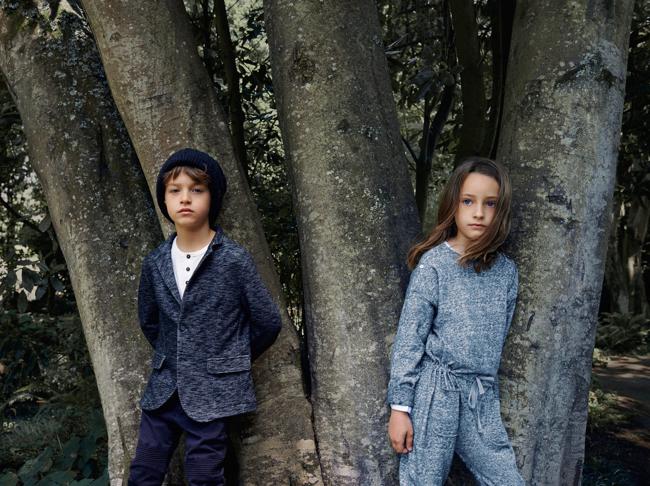 zara enfant kids hiver 2014 2015 campagne 06 - Pour l'Hiver Zara Enfant fait sa Rentrée des Classes en Foret - Zara, Fashion, Enfants, Campagnes
