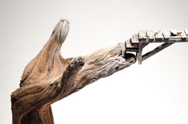 christopher-david-white-sculptures-ceramiques-imitation-bois-1
