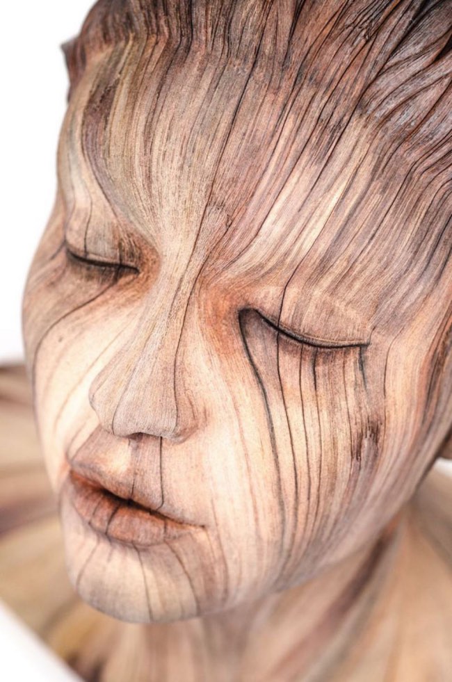 christopher-david-white-sculptures-ceramiques-imitation-bois-6