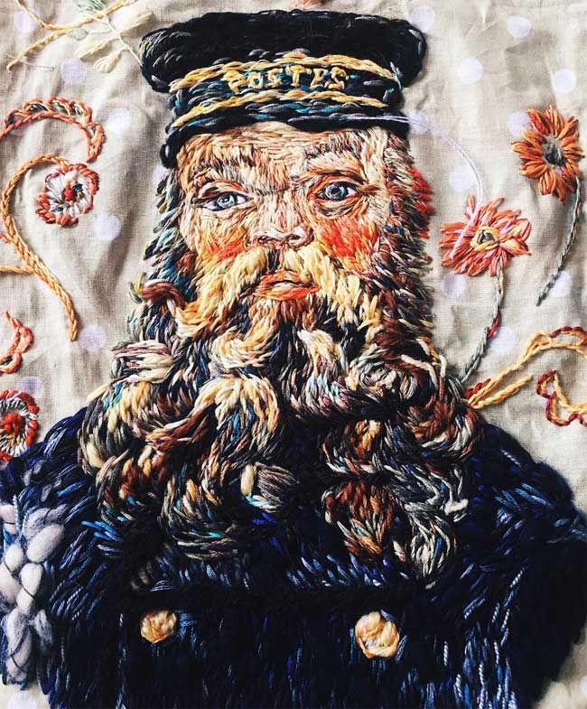 Broderie Art Peinture Lisa Smirnova
