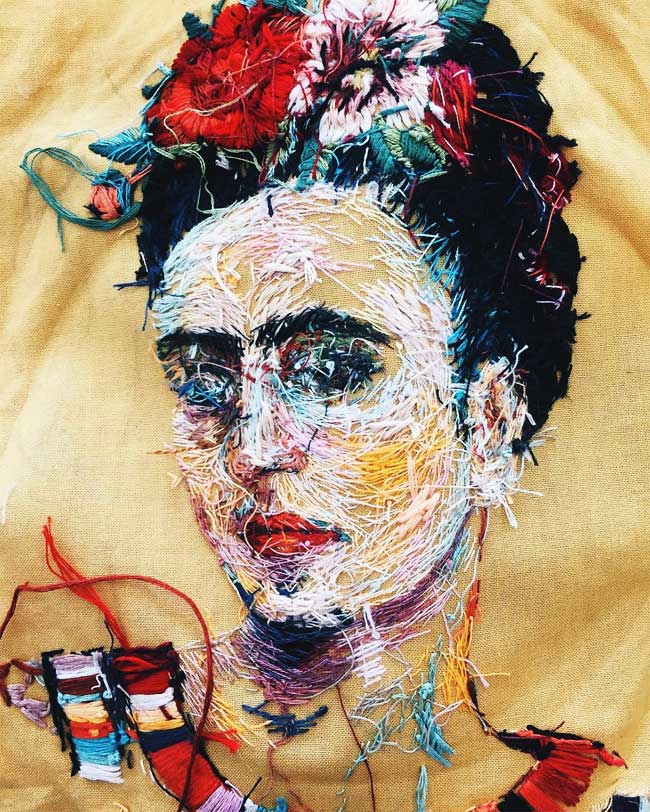Broderie Art Peinture Lisa Smirnova