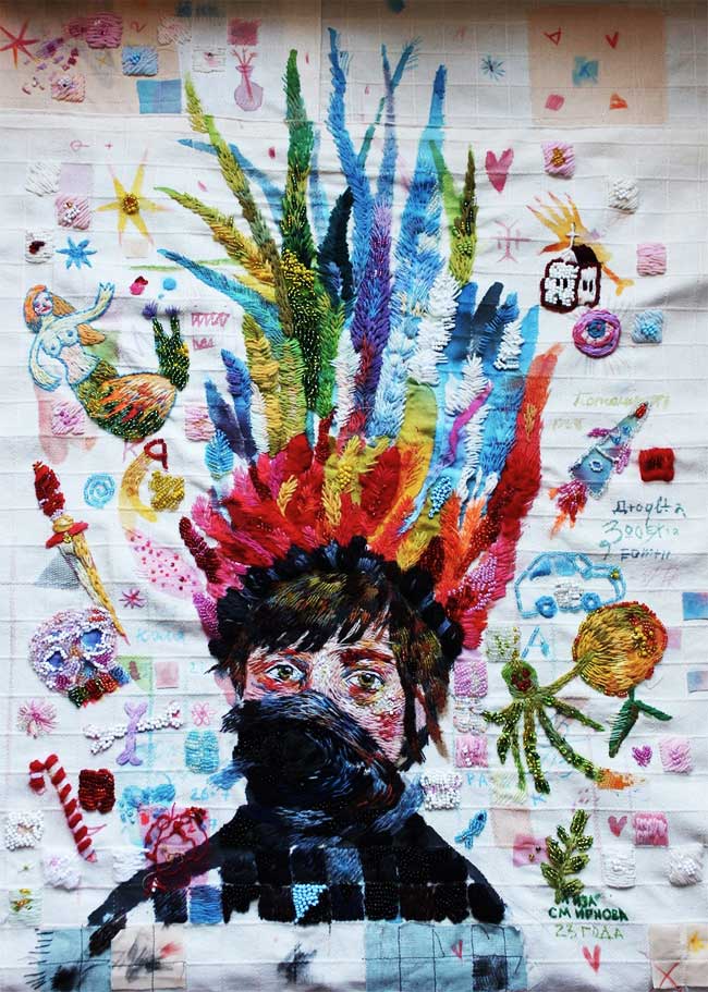 Broderie Art Peinture Lisa Smirnova