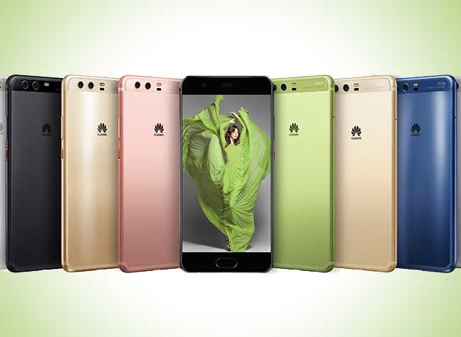 smartphone huawei p10 couleurs pantone