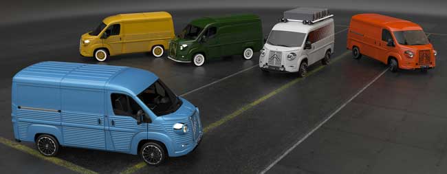 Fourgon Citroen Type H KIT