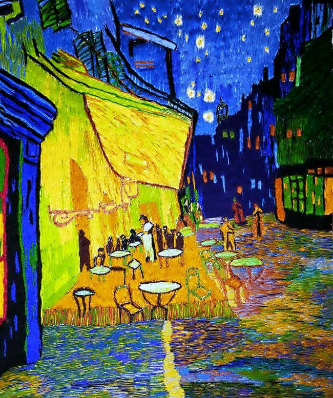 Incroyables Reproductions en Broderie d’Oeuvres Impressionnistes