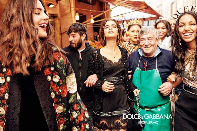 Campagne Dolce Gabbana Femme Hiver 2017 2018