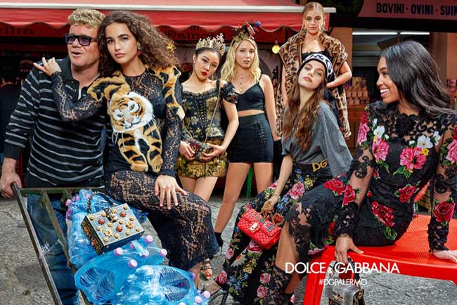 Campagne Dolce Gabbana Femme Hiver 2017 2018