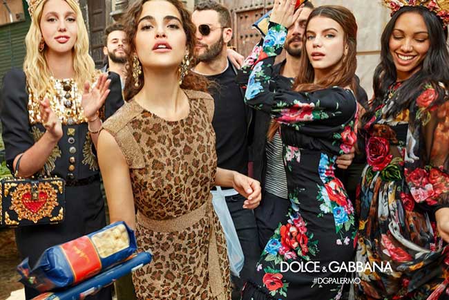 Campagne Dolce Gabbana Femme Hiver 2017 2018