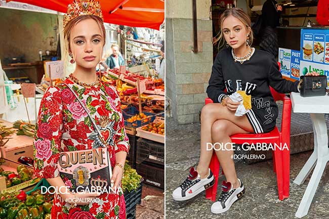 Campagne Dolce Gabbana Femme Hiver 2017 2018