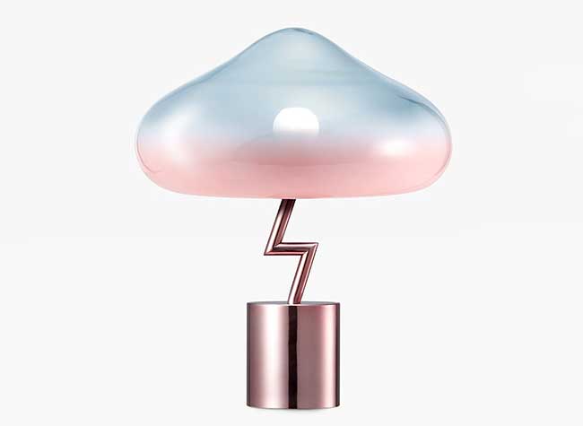 Jiyoun Kim Lightning Lamp Nuage