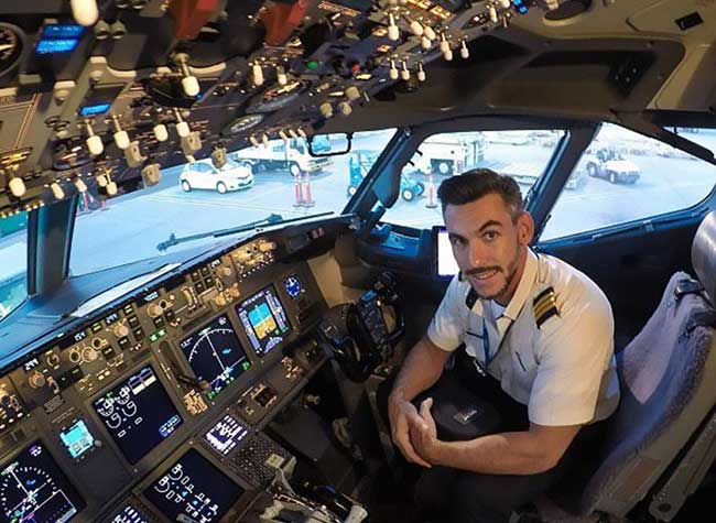 PilotGanso Selfies Pilote Avion