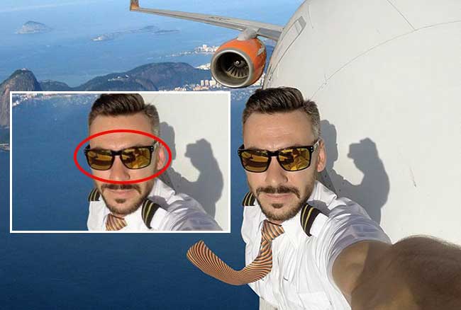 PilotGanso Selfies Pilote Avion