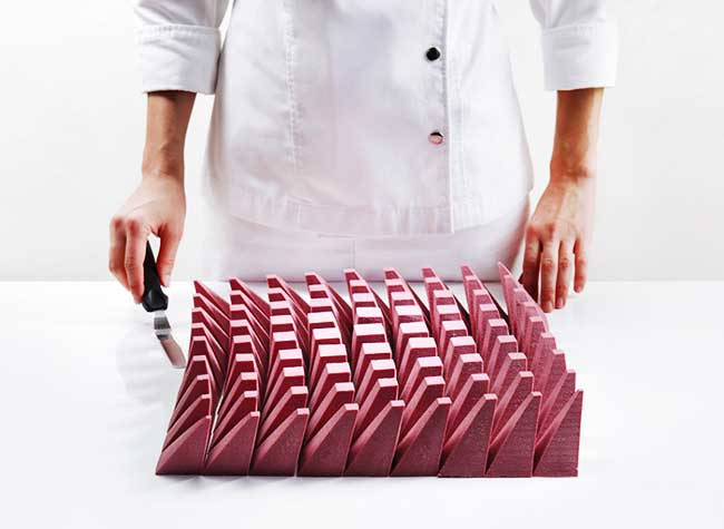 Dinara Kasko Algorithmic Patisserie Chocolat Rose Rubis