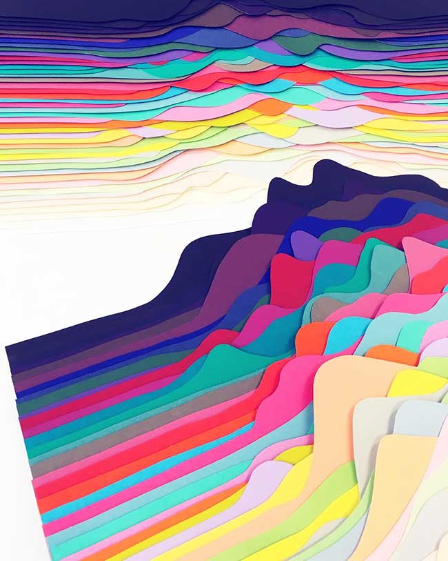 art papier Maud Vantours