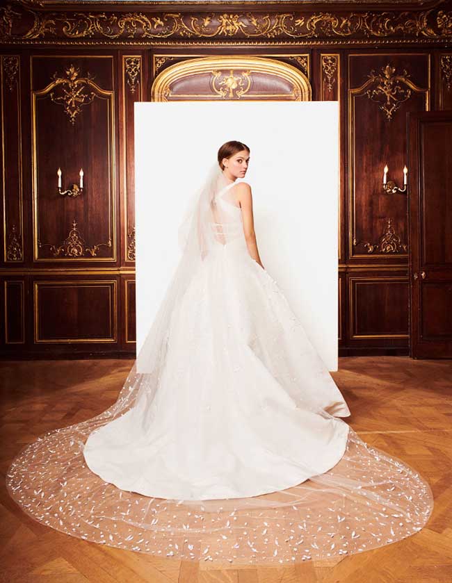 oscar de la renta robes mariée hiver 2018