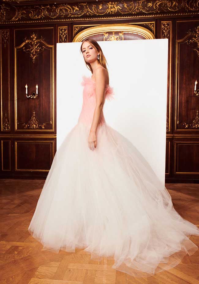 oscar de la renta robes mariée hiver 2018