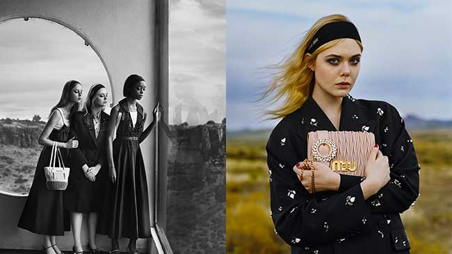 miu miu campagne printemps été 2018