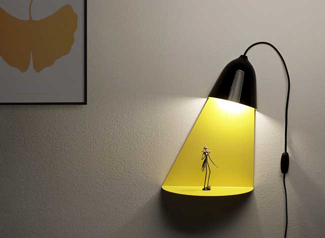 ilsangisang light shelf lampe bd illusion optique