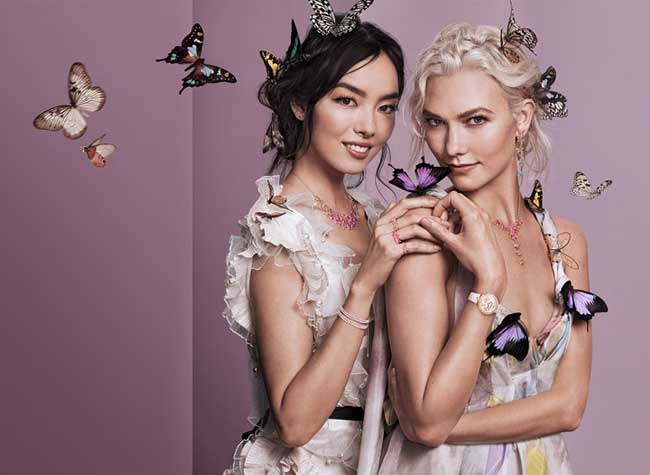 swarovski bijoux ete 2018 campagne Karlie Kloss