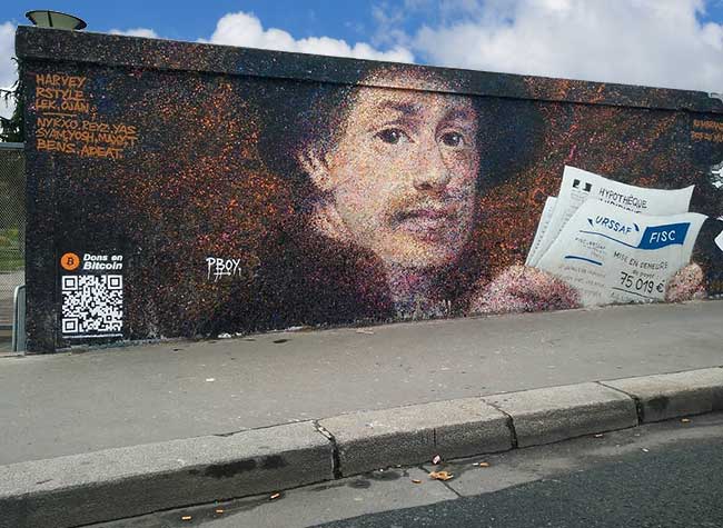 pascal boyart pboy street art code qr bitcoin