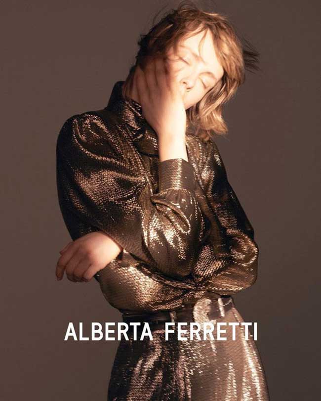 alberta ferretti campagne automne hiver 2018