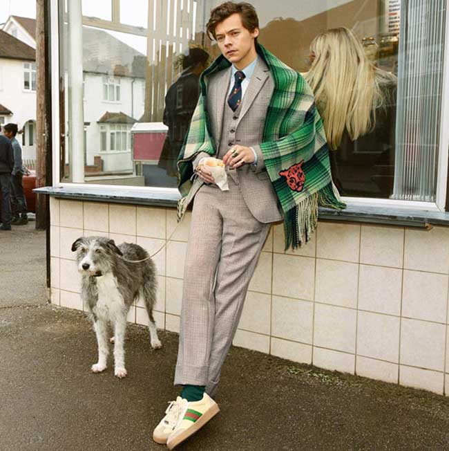 campagne gucci tailoring 2018 harry styles
