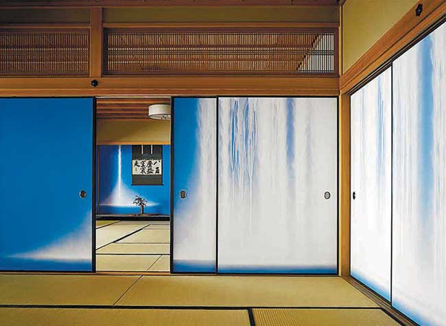 hiroshi sensu peintures cascades