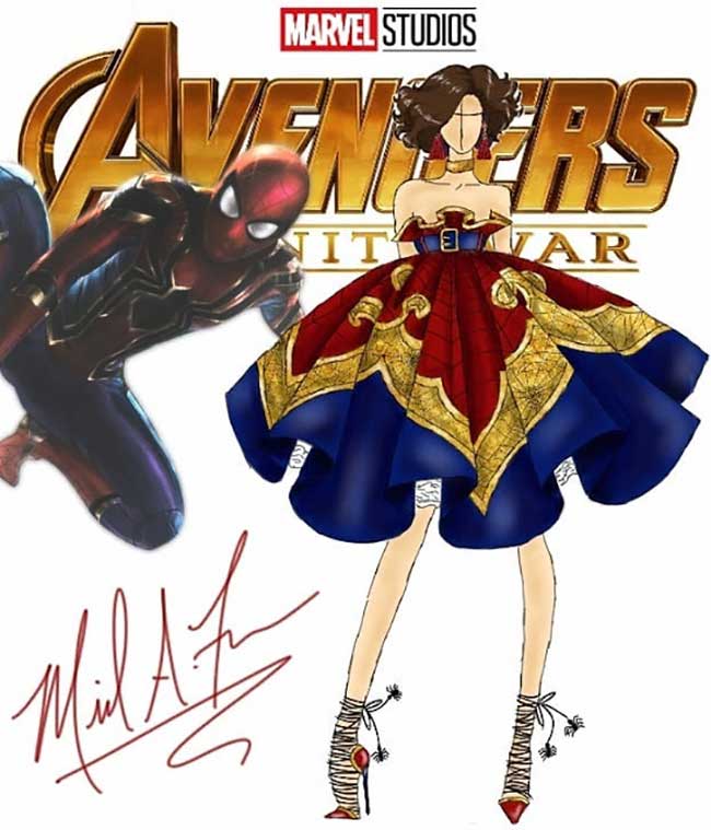 illustrations michael anthony costumes avenger robe