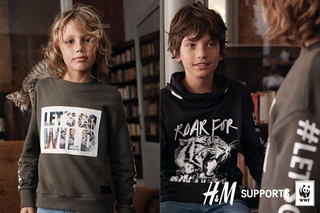 hm wwf collection durable enfants