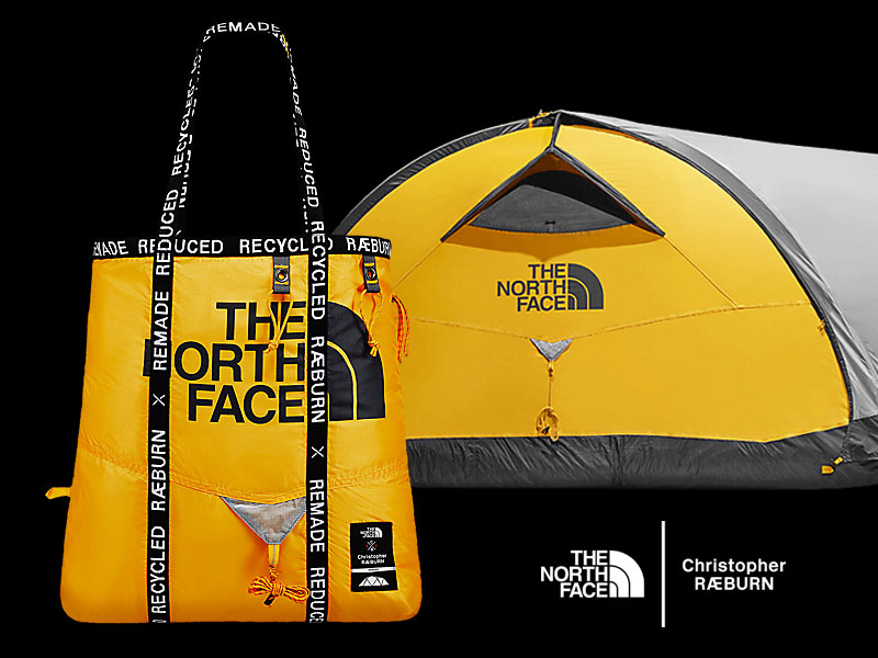 Résultat de recherche d'images pour "sac tente recyclee the north face"