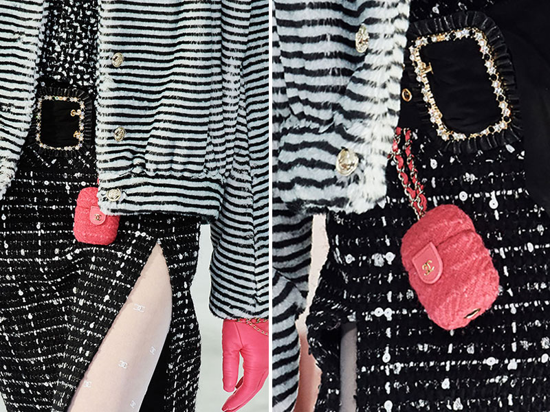 Mini Sac à Main Chanel pour AirPods Pro