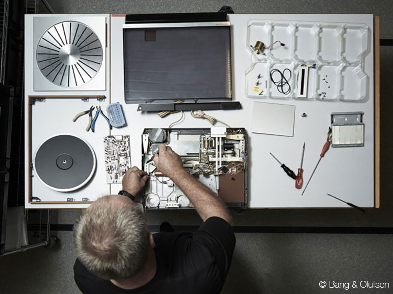 en l'état à réviser platine vinyle tourne-disque B&O Bang&Olufsen