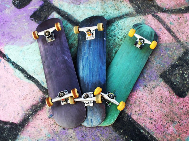 skateboard plastique recycle open source